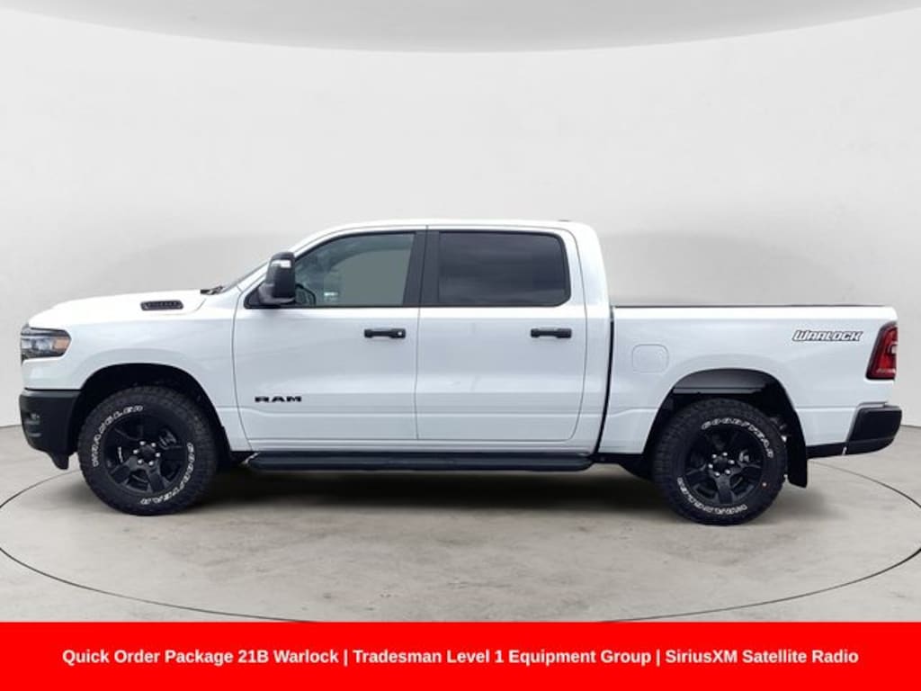 New 2026 Ram 1500 WARLOCK CREW CAB 4X4 5'7 BOX Pickup