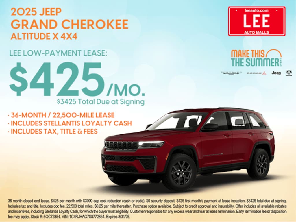 New 2026 Jeep Grand Cherokee LIMITED 4X4 Sport Utility
