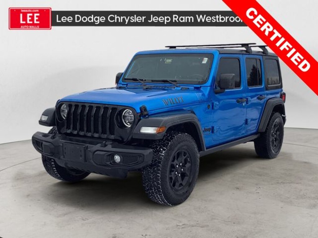 Used 2021 Jeep Wrangler Unlimited Willys SUV