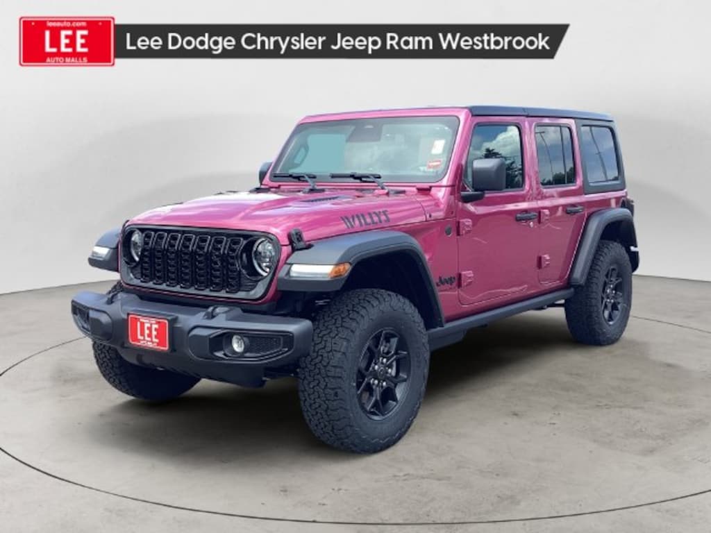 New 2026 Jeep Wrangler 4-DOOR WILLYS Sport Utility