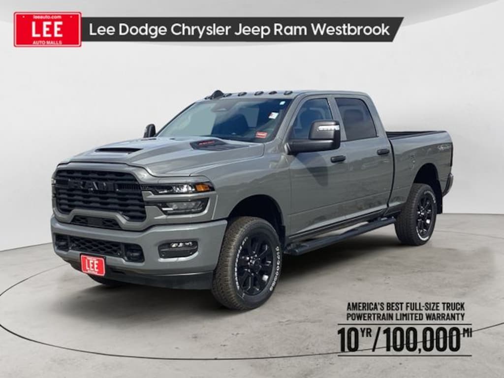 New 2026 Ram 2500 BLACK EXPRESS CREW CAB 4X4 6'4 BOX Pickup