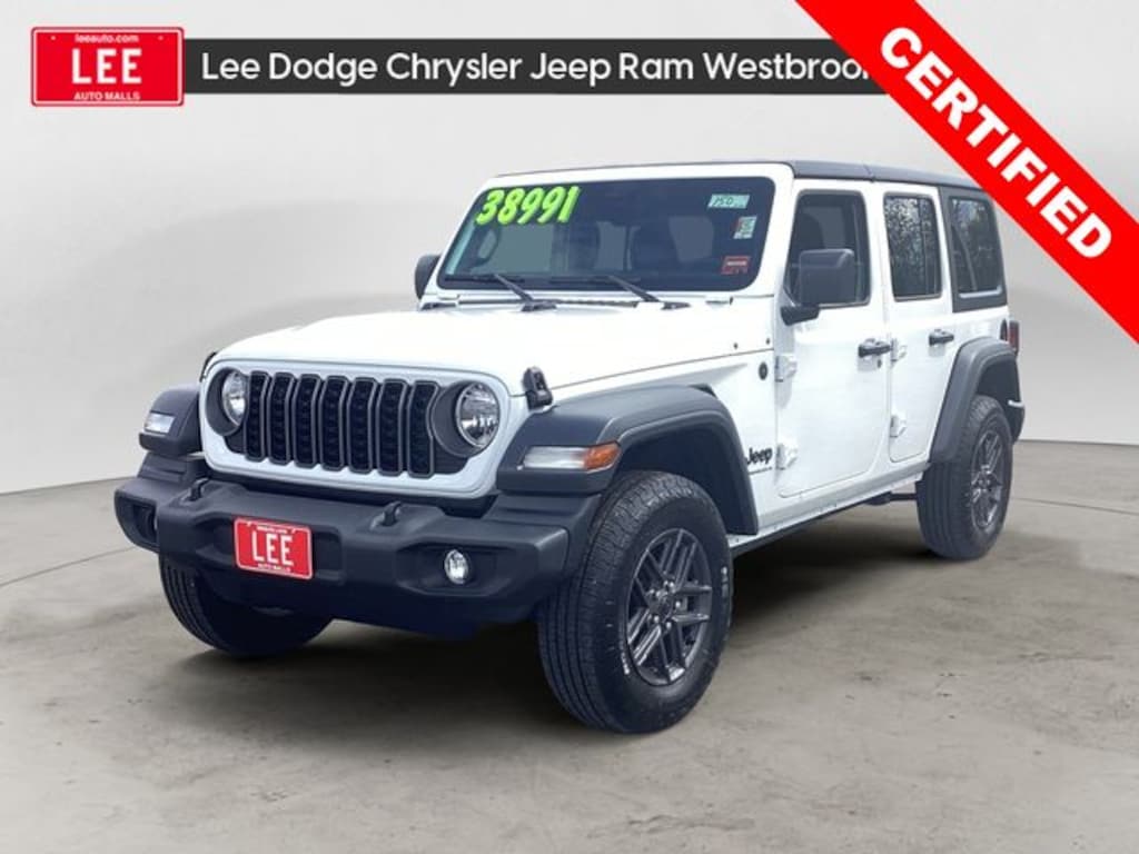 Certified 2025 Jeep Wrangler Sport S SUV
