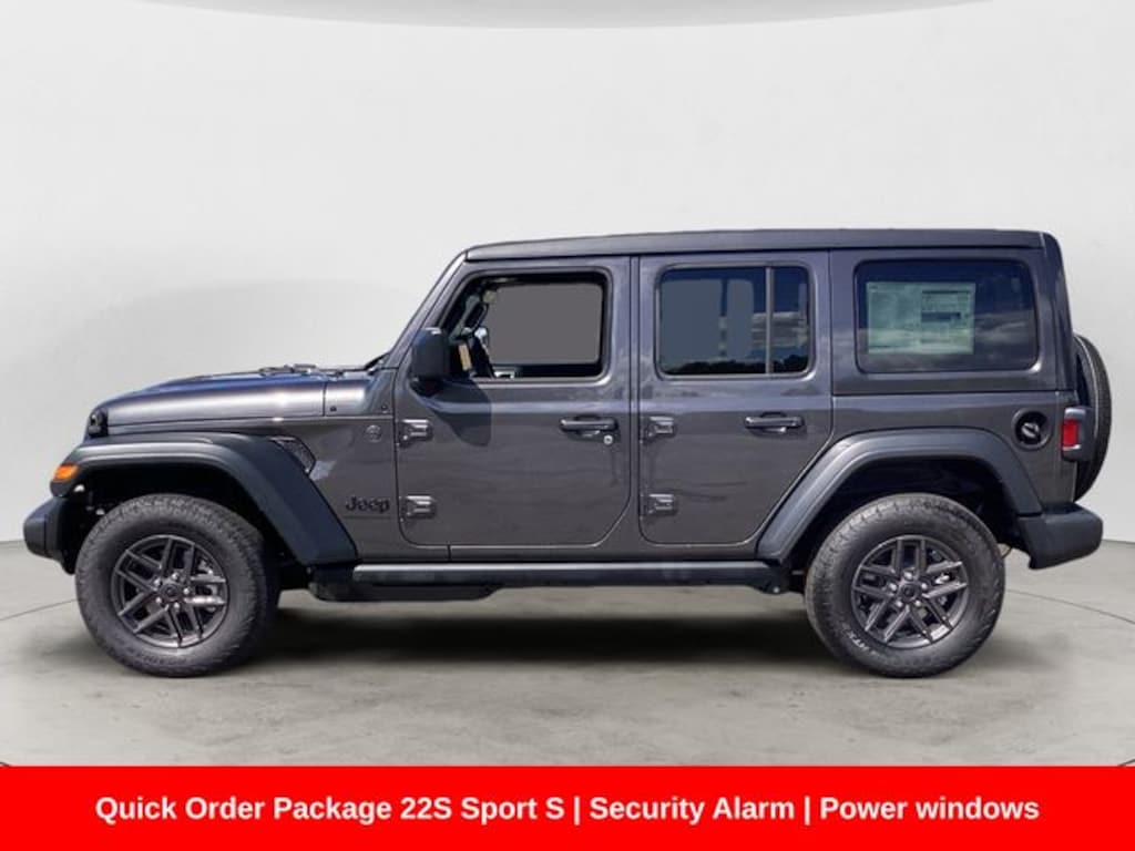 New 2026 Jeep Wrangler 4-Door Sport S 4x4 Sport Utility
