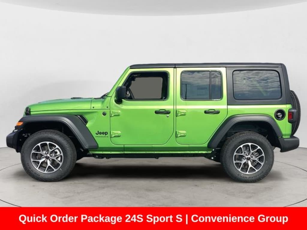New 2025 Jeep Wrangler 4-DOOR SPORT S Sport Utility