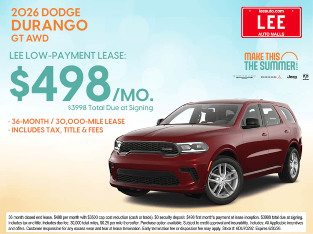 New 2026 Dodge Durango GT PLUS AWD Sport Utility