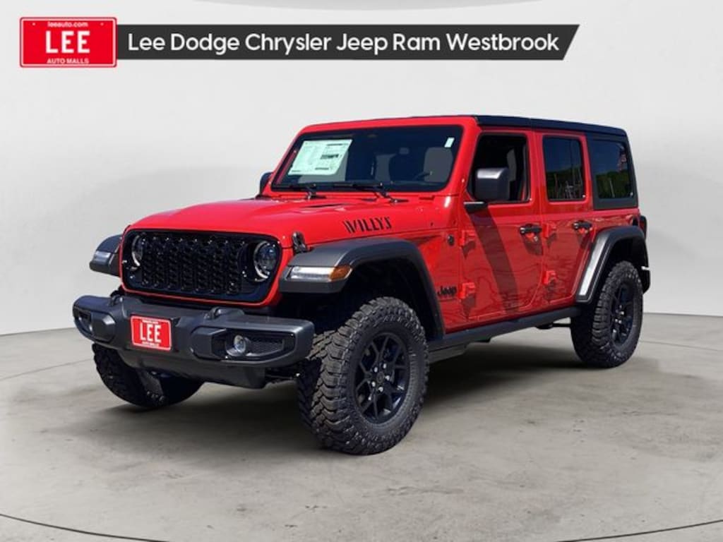 New 2026 Jeep Wrangler 4-DOOR WILLYS Sport Utility