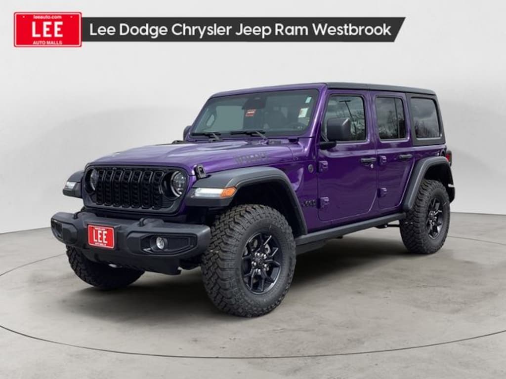 New 2026 Jeep Wrangler 4-DOOR WILLYS Sport Utility