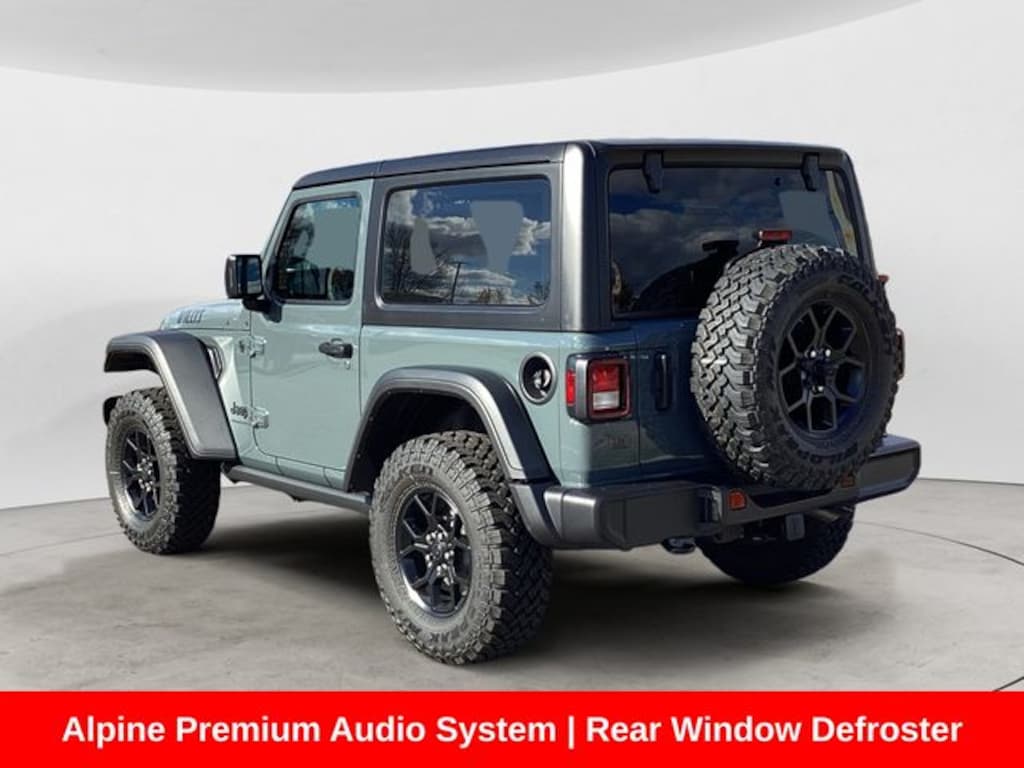 New 2026 Jeep Wrangler 2-DOOR WILLYS Sport Utility