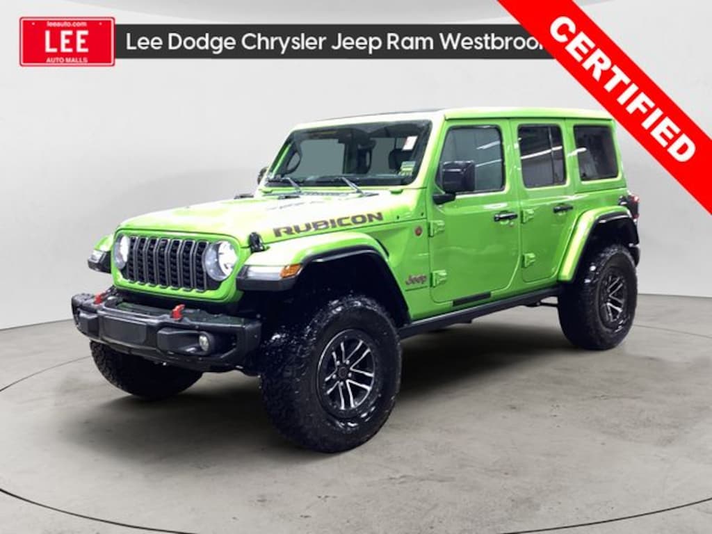 Certified 2025 Jeep Wrangler Rubicon X SUV
