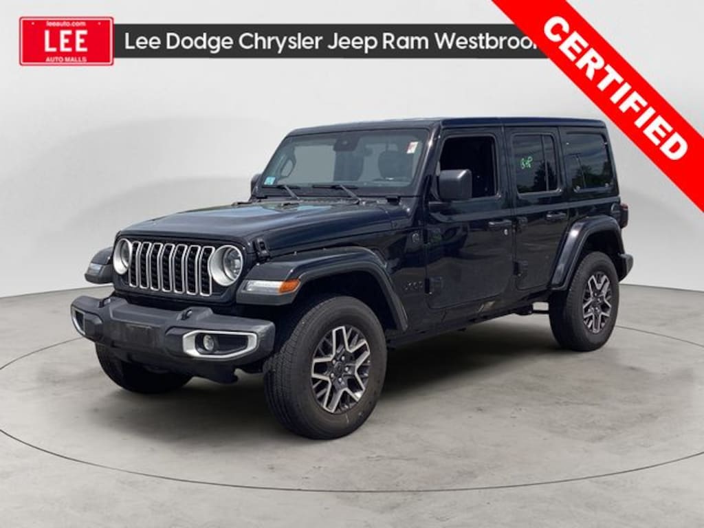 Certified 2025 Jeep Wrangler Sahara SUV