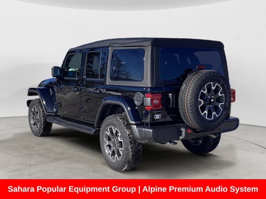 New 2026 Jeep Wrangler 4-DOOR SAHARA Sport Utility