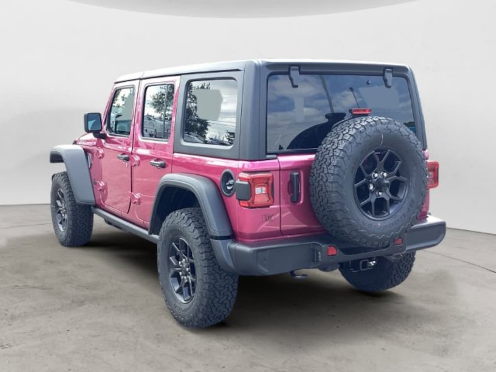 New 2026 Jeep Wrangler 4-DOOR WILLYS Sport Utility