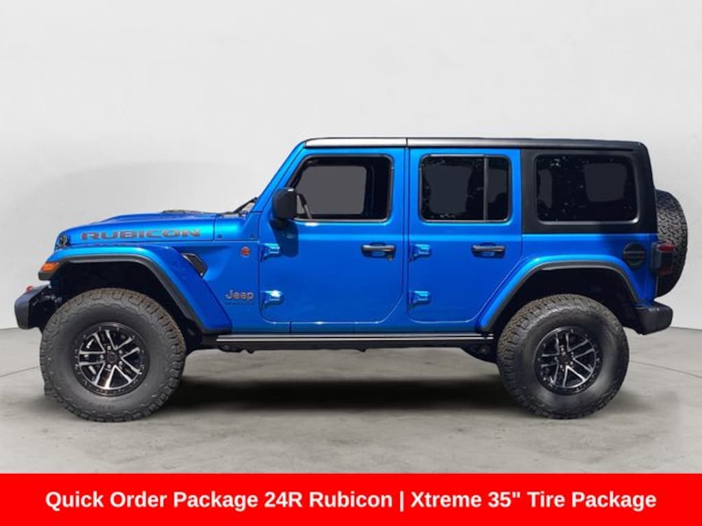 New 2025 Jeep Wrangler 4-DOOR RUBICON Sport Utility