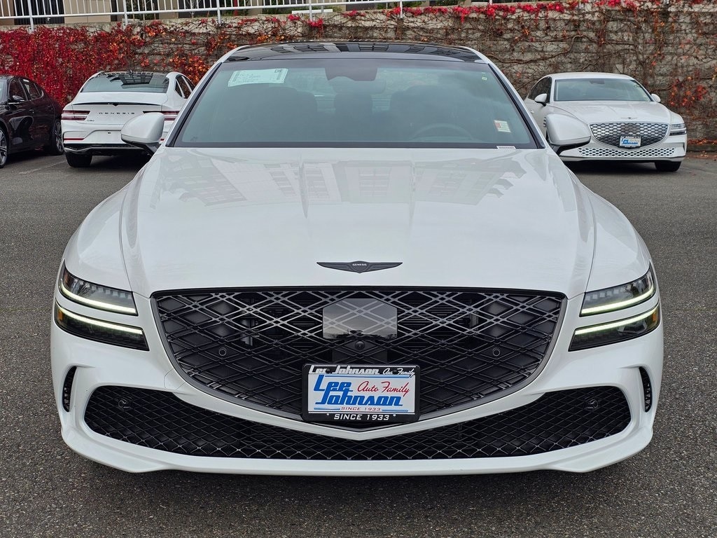 New 2026 Genesis G80 3.5T Prestige Black Sedan