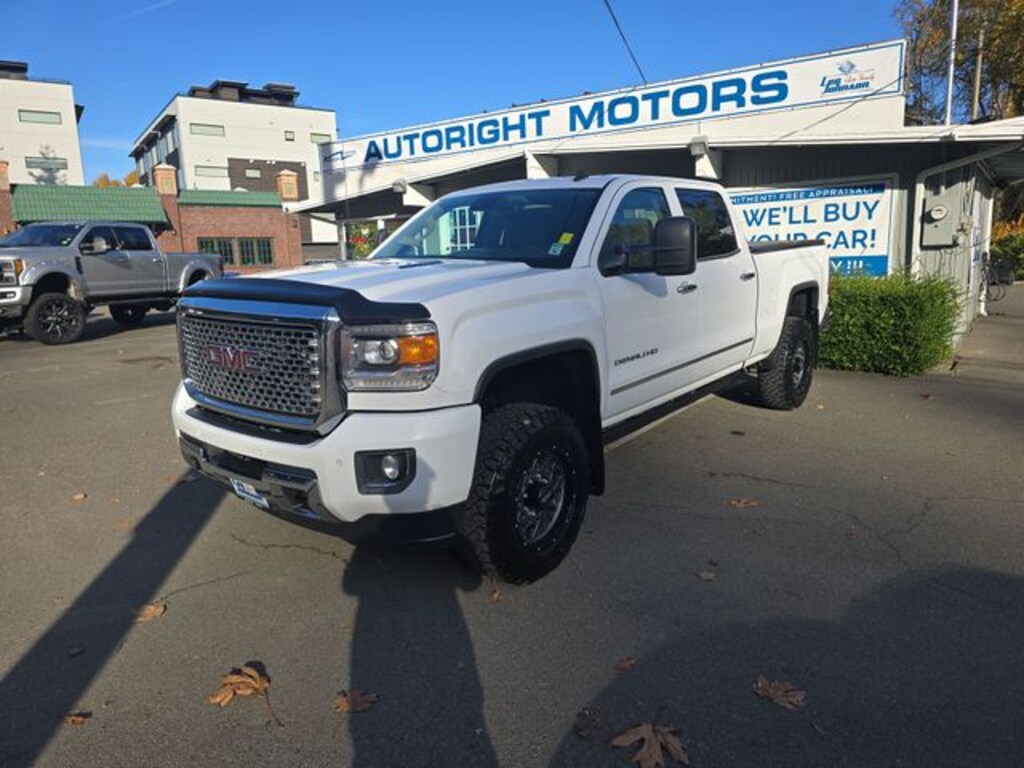 Used 2015 GMC Sierra 3500HD Denali Truck Crew Cab