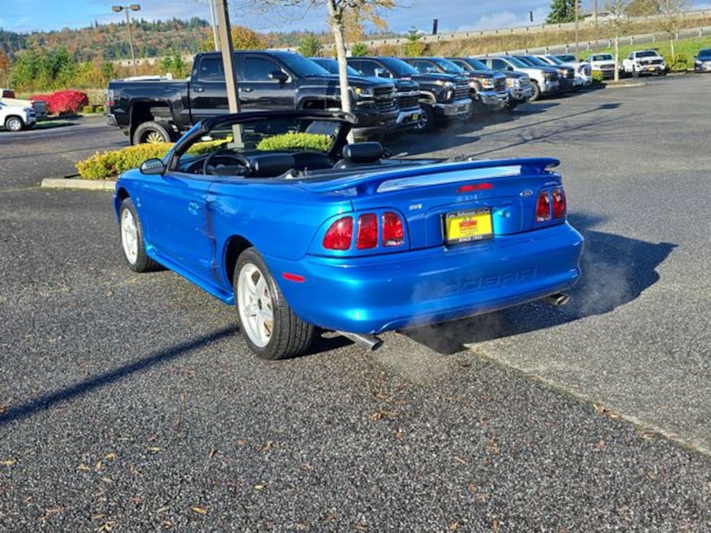 Used 1998 Ford Mustang Cobra Convertible