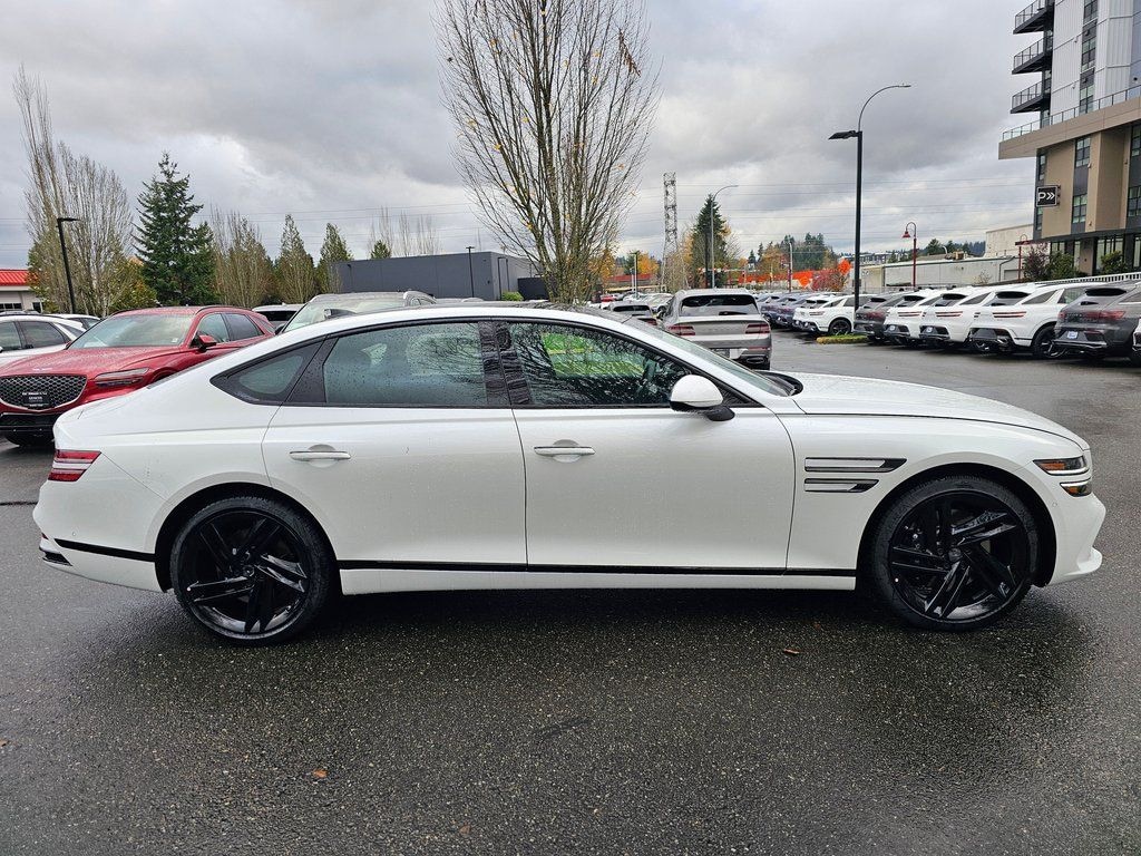 New 2026 Genesis G80 3.5T Prestige Black Sedan