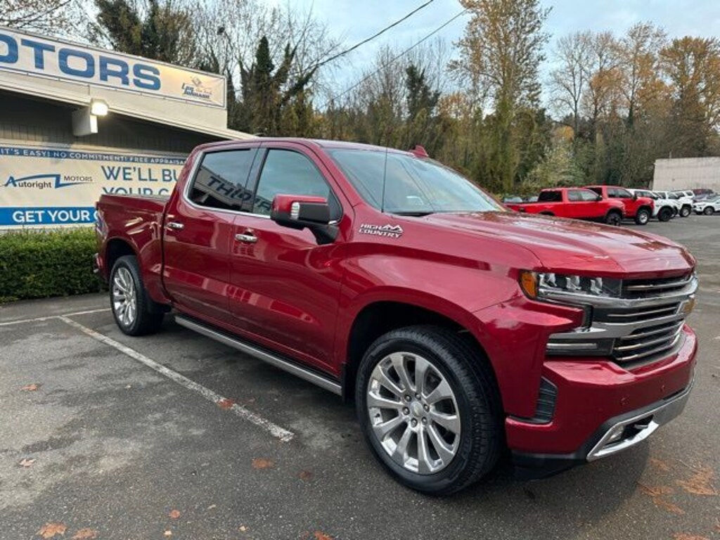 Used 2019 Chevrolet Silverado 1500 High Country Truck Crew Cab