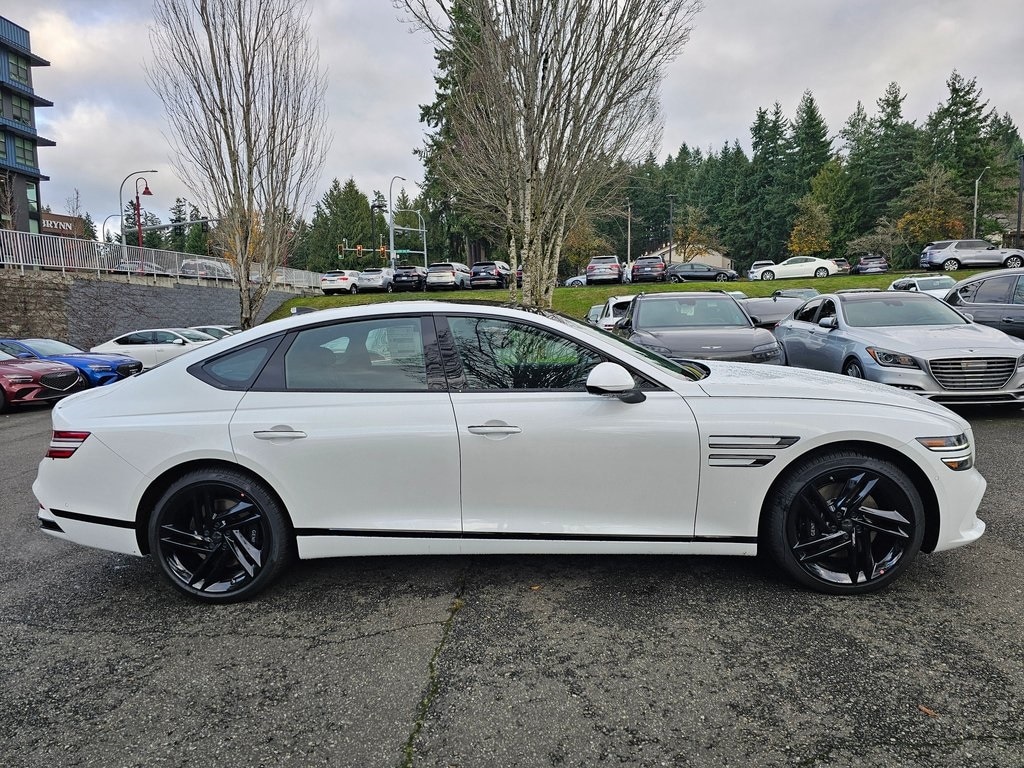 New 2026 Genesis G80 3.5T Prestige Black Sedan