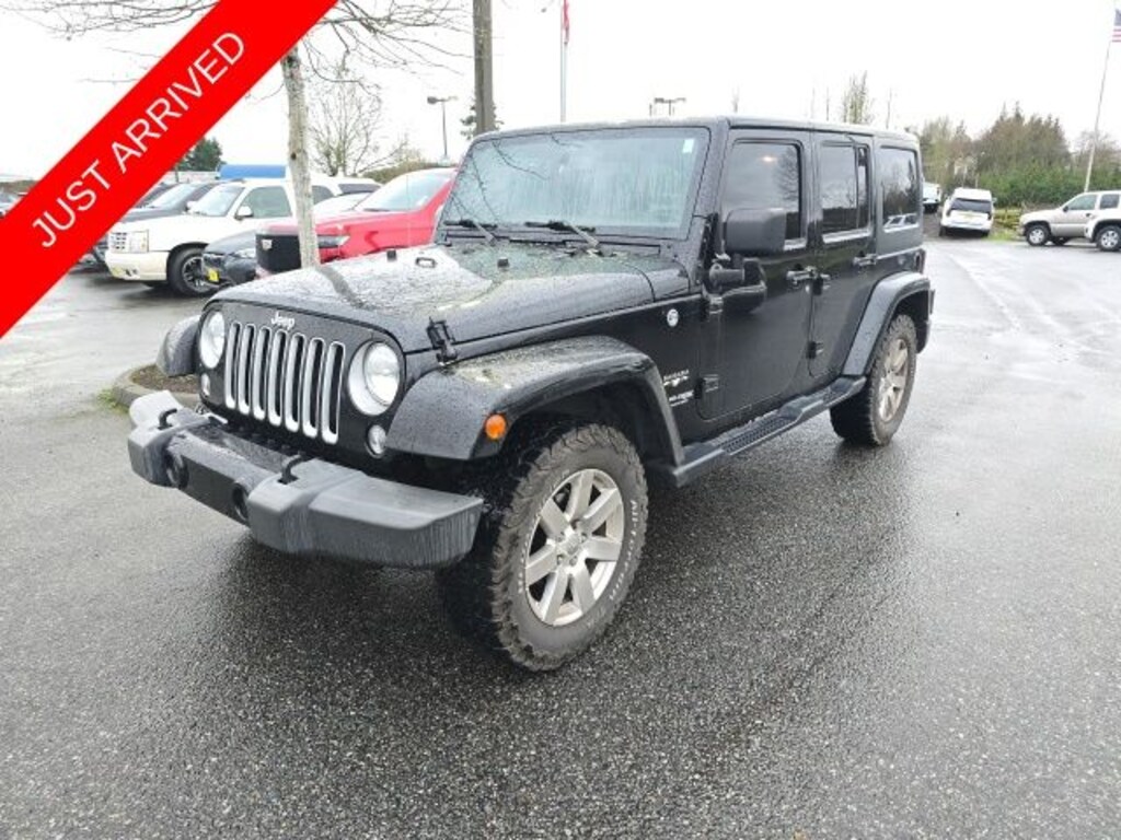 Used 2018 Jeep Wrangler JK Unlimited Sahara SUV