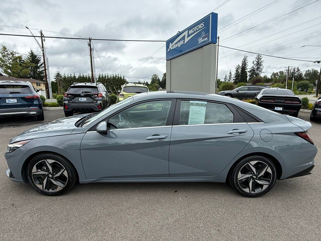 Used 2021 Hyundai Elantra HEV Limited Sedan