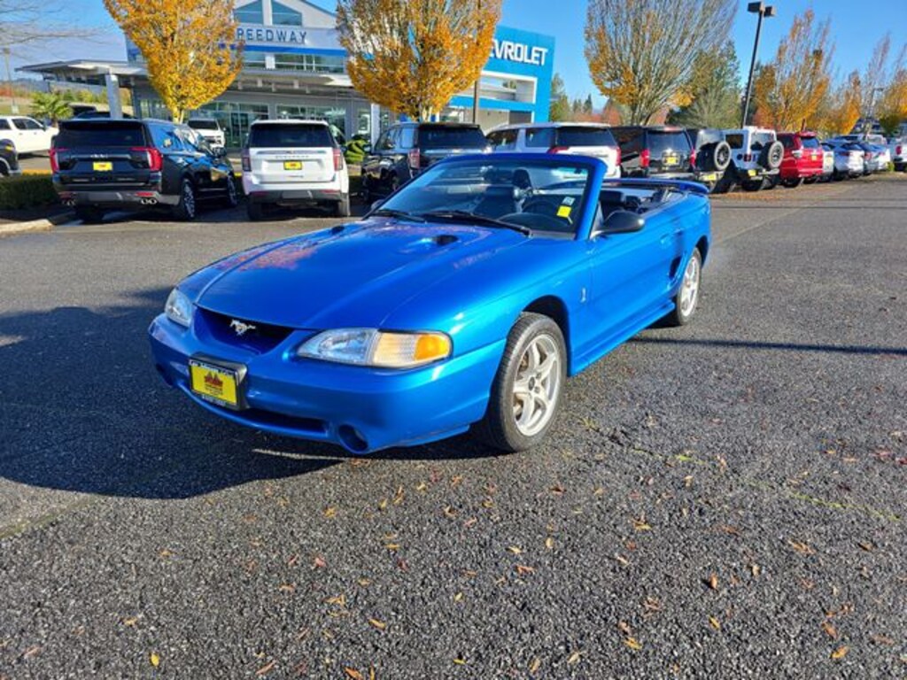 Used 1998 Ford Mustang Cobra Convertible
