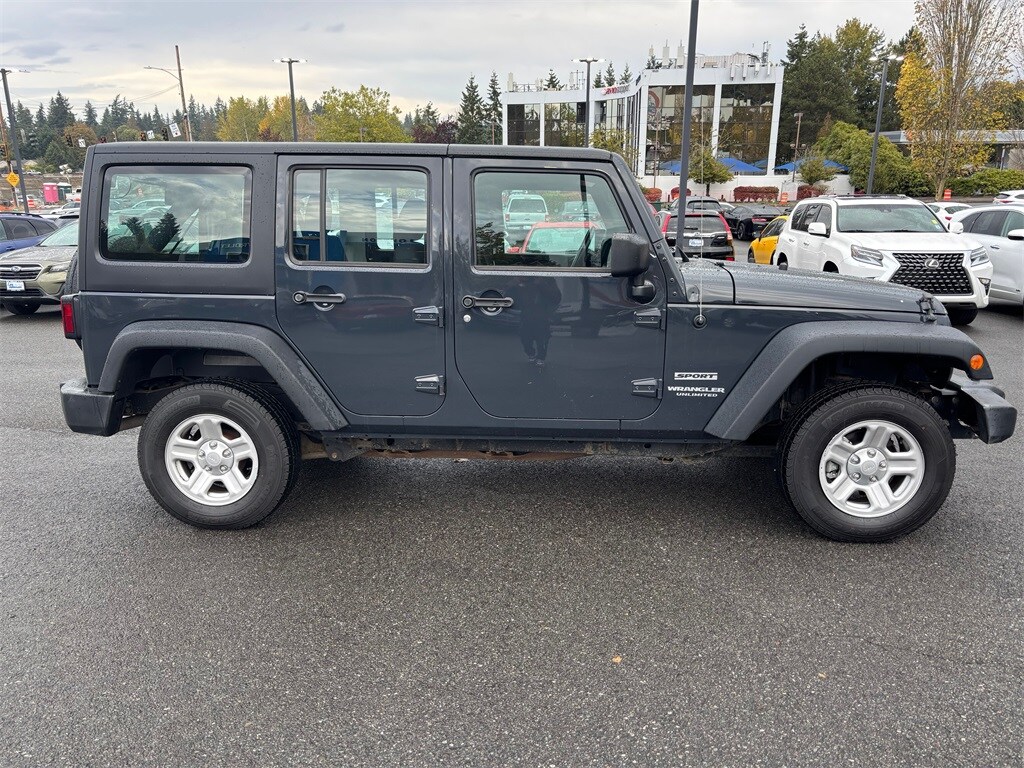 Used 2017 Jeep Wrangler JK Unlimited Unlimited Sport SUV
