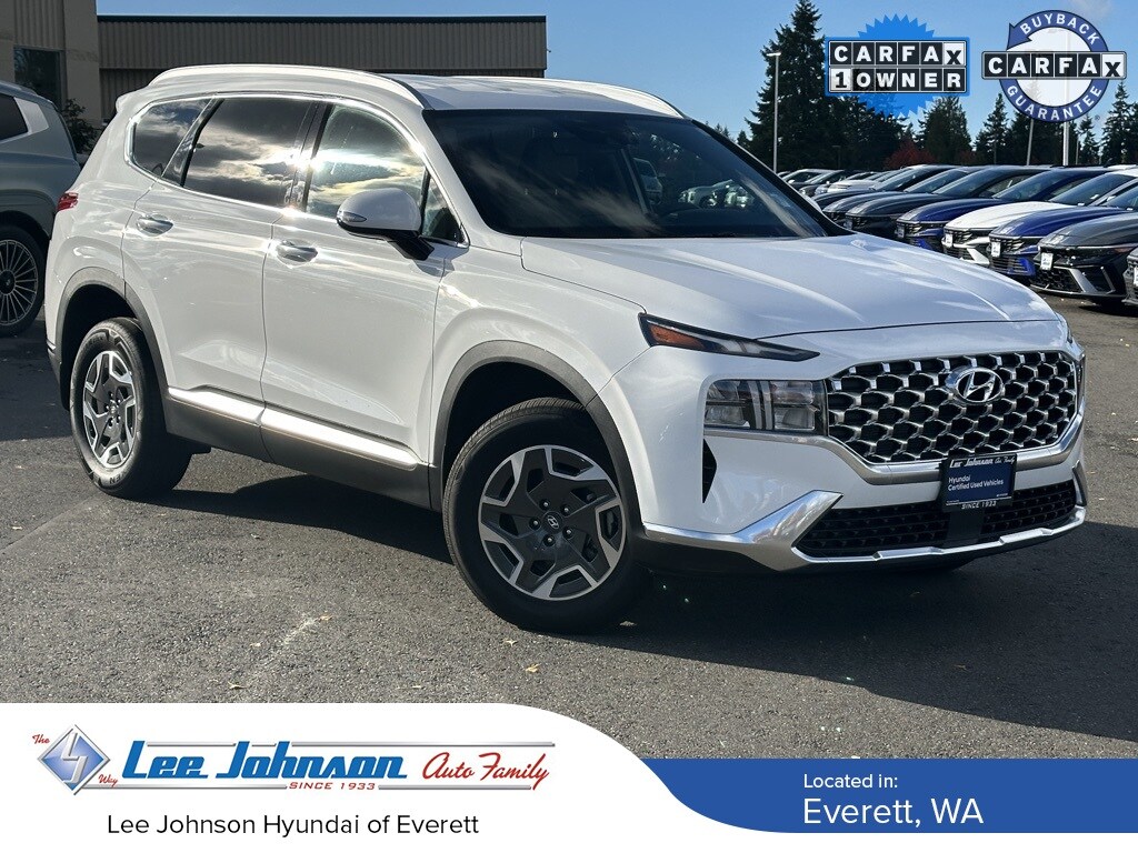 Used 2023 Hyundai Santa Fe Hybrid Blue SUV