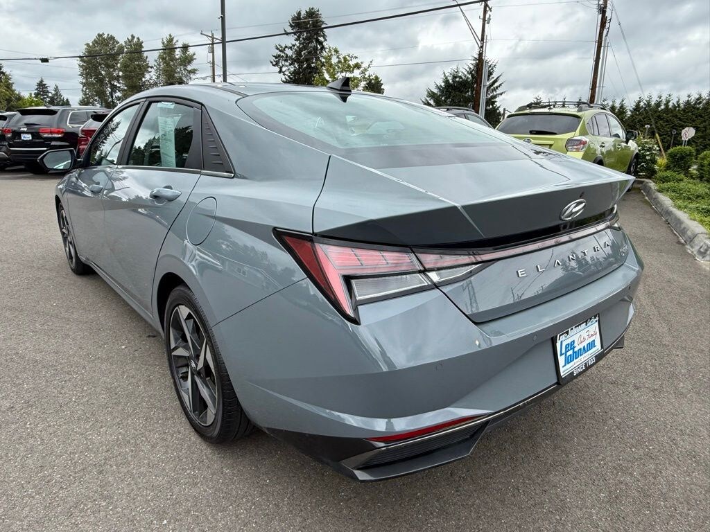 Used 2021 Hyundai Elantra HEV Limited Sedan
