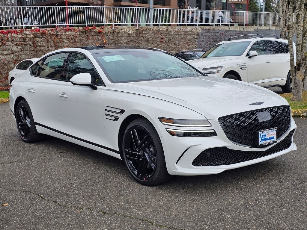 New 2026 Genesis G80 3.5T Prestige Black Sedan