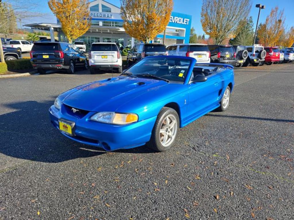 Used 1998 Ford Mustang Cobra Convertible