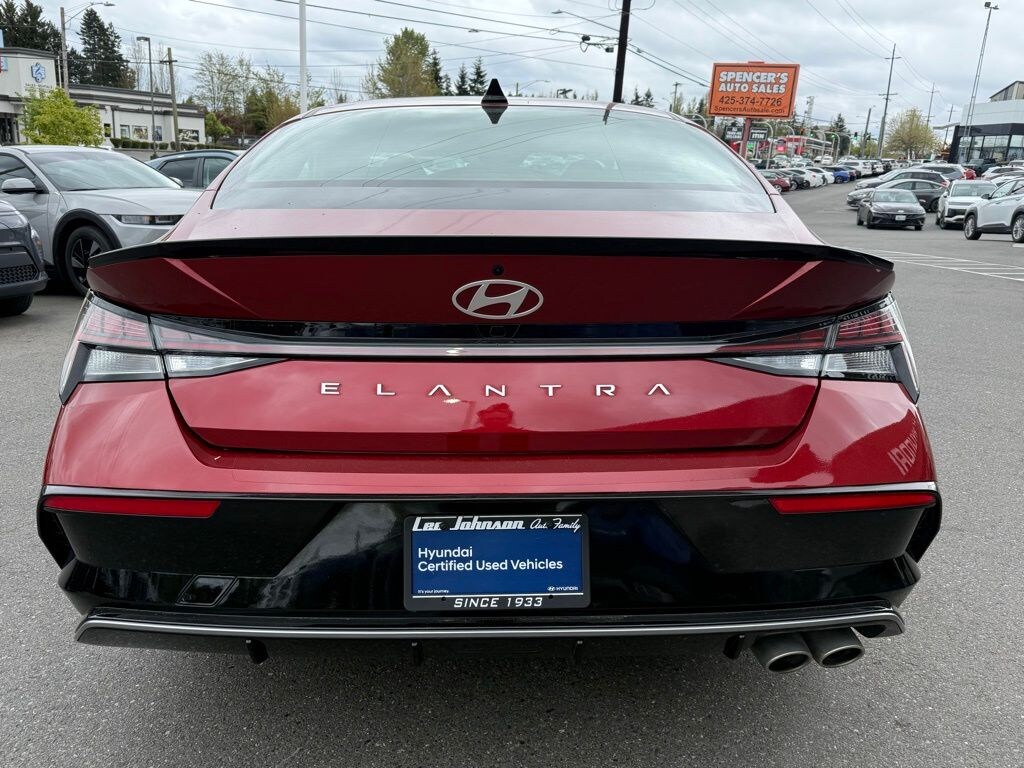 Used 2024 Hyundai Elantra N Line Sedan