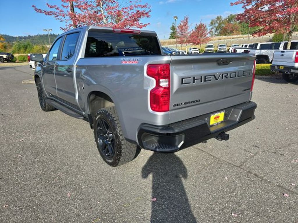 Used 2024 Chevrolet Silverado 1500 Custom Trail Boss Truck Crew Cab