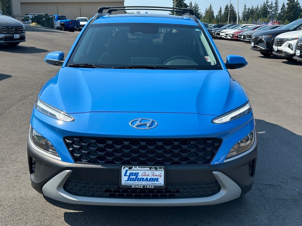 Certified 2022 Hyundai Kona SEL with VIN KM8K3CABXNU808868 for sale in Everett, WA