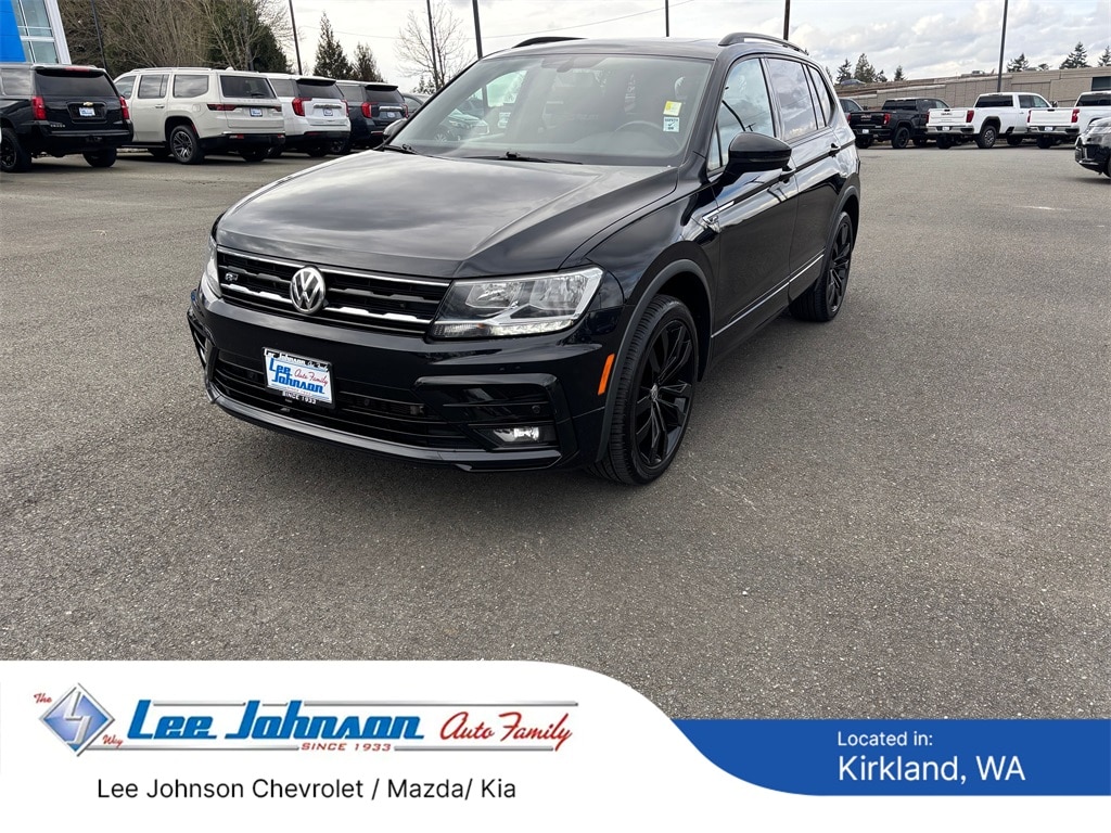 Used 2021 Volkswagen Tiguan 2.0T SE R-Line Black SUV