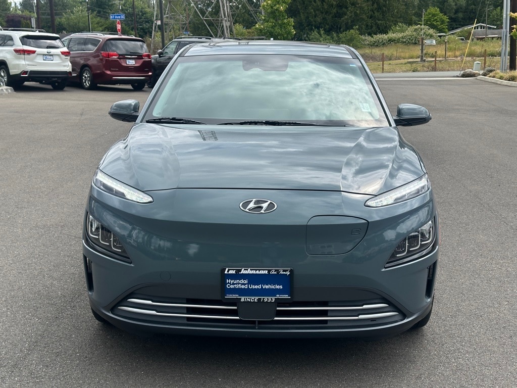 Certified 2022 Hyundai Kona EV Limited with VIN KM8K53AG5NU158398 for sale in Everett, WA