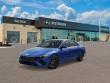 New 2025 Hyundai Elantra Hybrid Blue Sedan