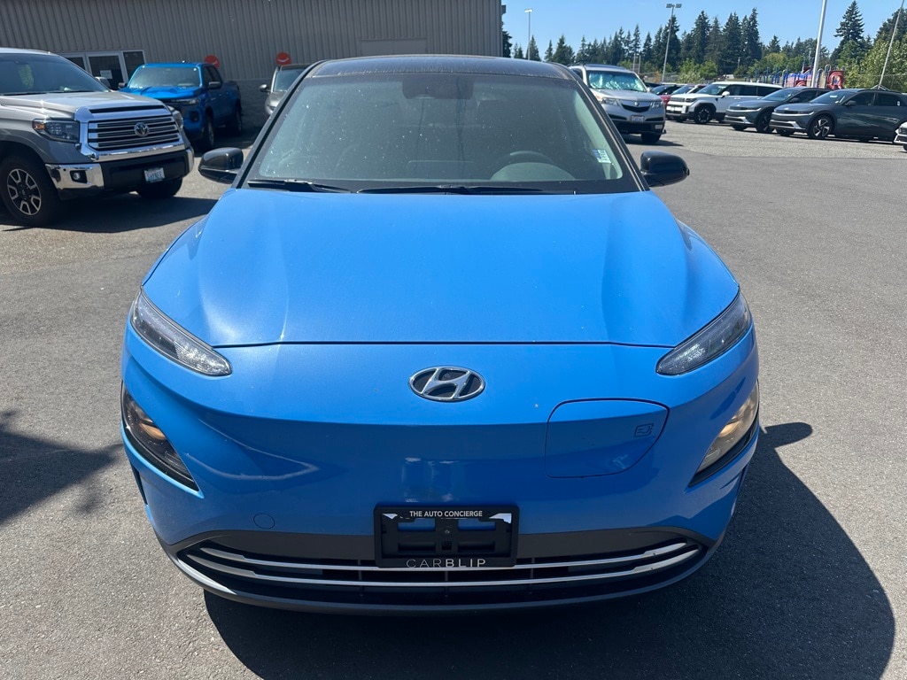 Certified 2022 Hyundai Kona EV SEL with VIN KM8K23AG6NU153543 for sale in Everett, WA