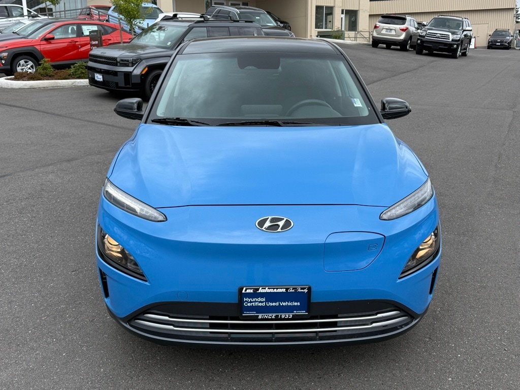 Certified 2022 Hyundai Kona EV SEL with VIN KM8K23AG6NU153543 for sale in Everett, WA