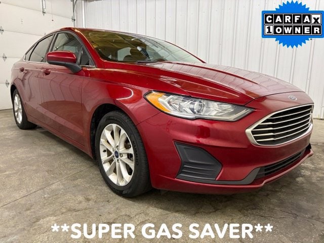 Used 2019 Ford Fusion SE with VIN 3FA6P0HDXKR213351 for sale in Van Wert, OH