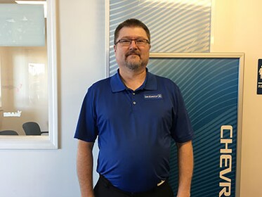 Staff member Dave Dotterer from ID_5557f0e76bb7