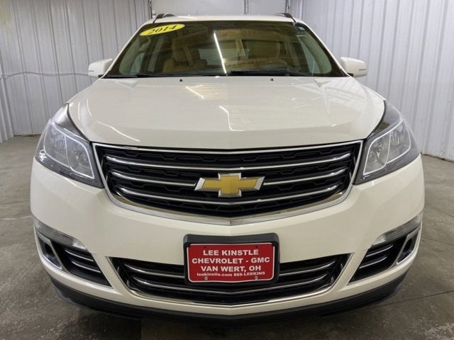 Used 2014 Chevrolet Traverse LTZ with VIN 1GNKRJKDXEJ317278 for sale in Van Wert, OH