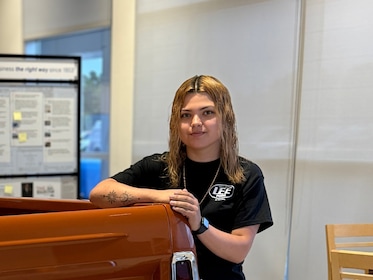 Staff member Malina Davis from 64cac7eb31a4