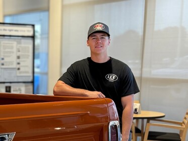 Staff member Brennan Pridgen from ID_76ddd5