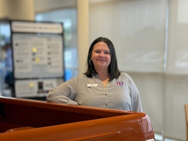 Staff member Misty Bowen from 96ffb603ed01