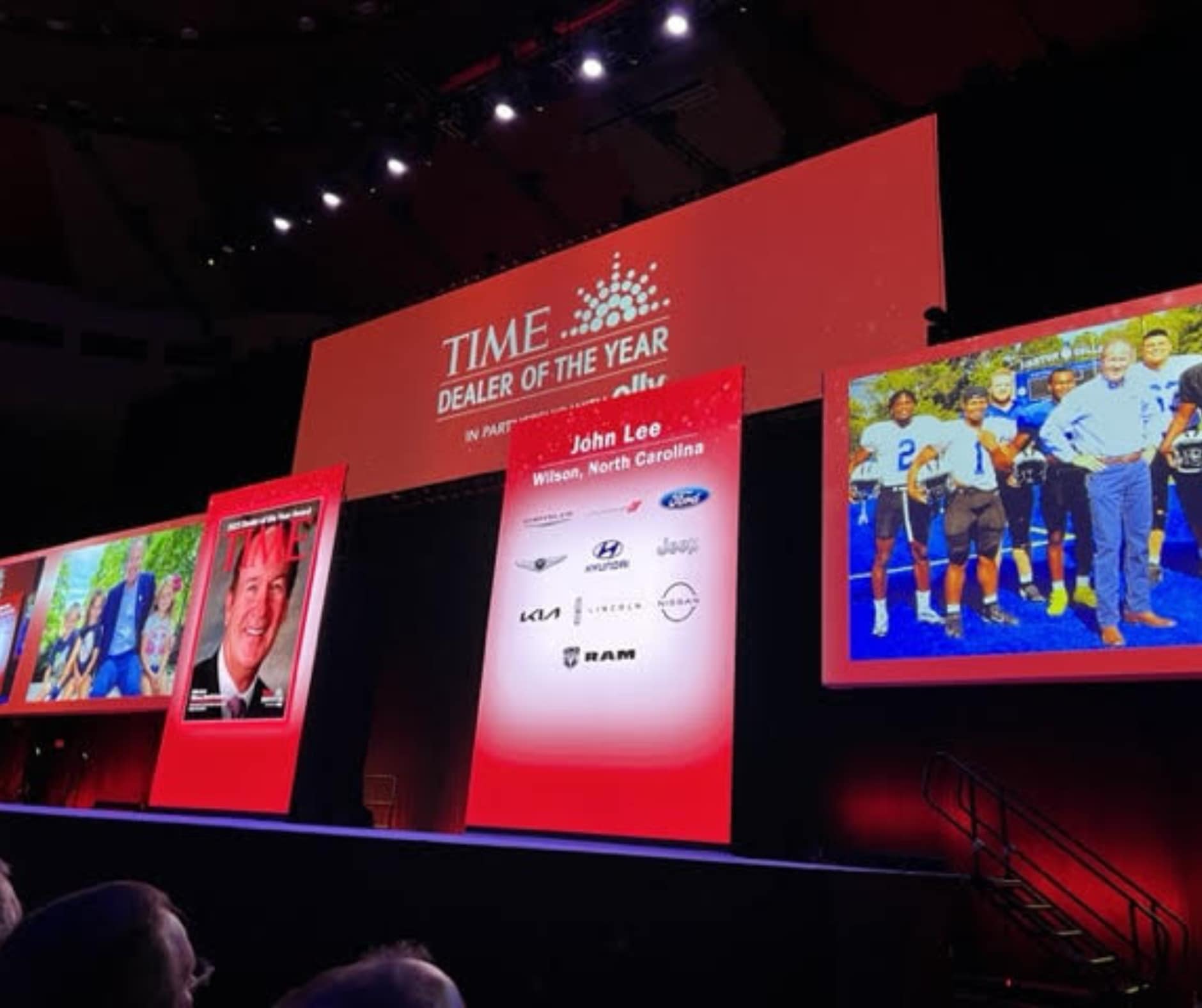 Family riding in vehicle