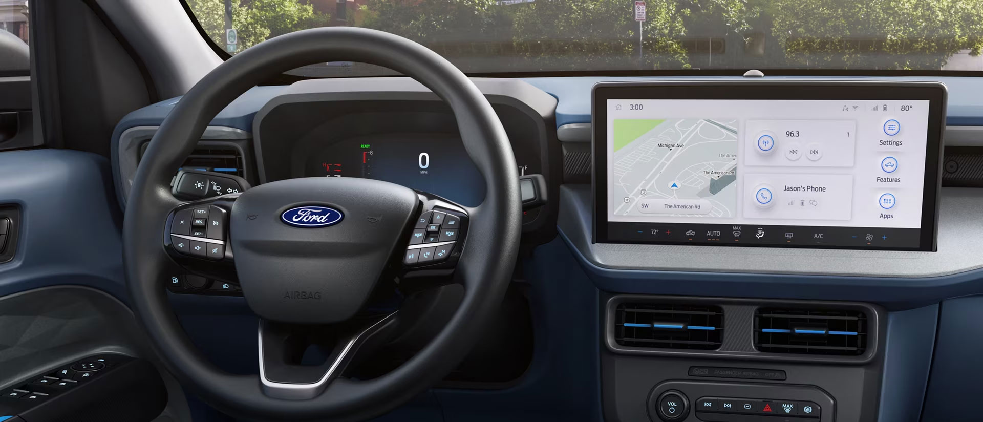 2025 Maverick infotainment screen