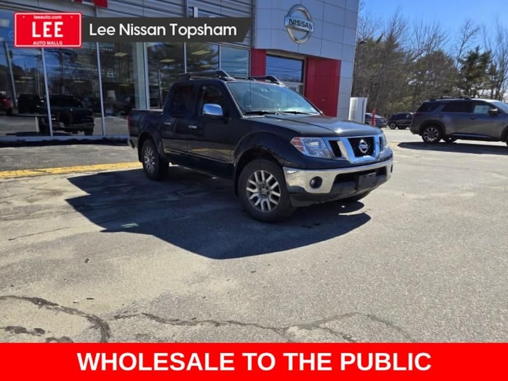 Used 2012 Nissan Frontier SL Crew Cab 4x4 Truck Crew Cab