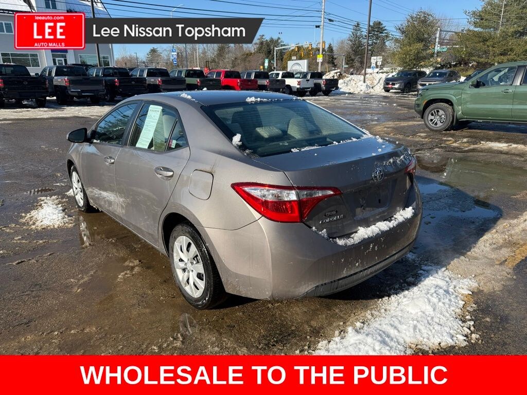 Used 2015 Toyota Corolla L Sedan