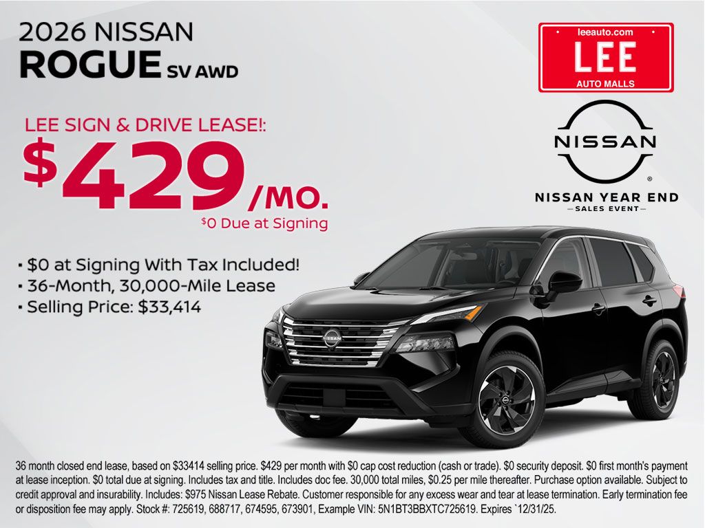 2026 Nissan Rogue SV photo 4